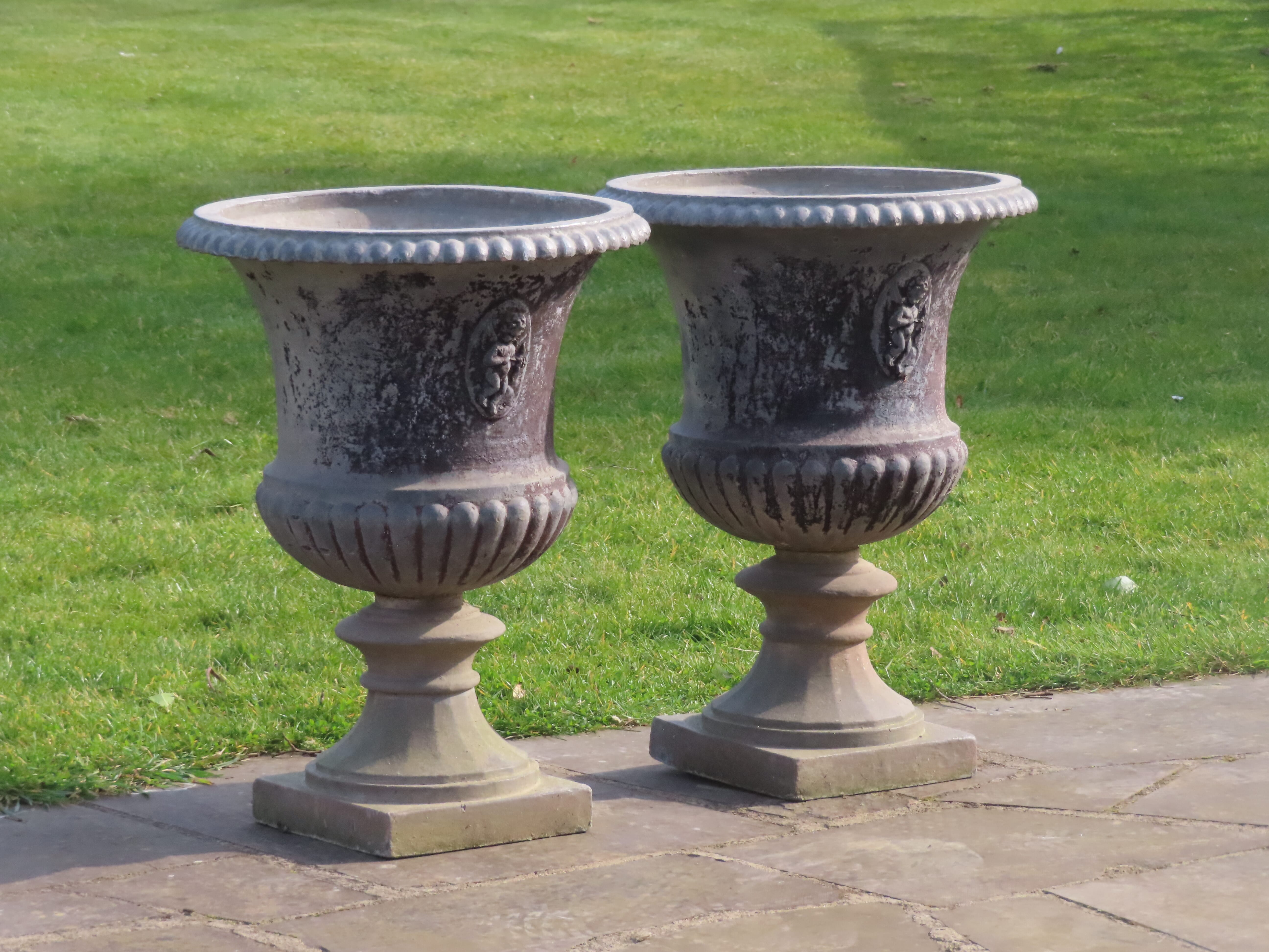 antique-lead-garden-urns