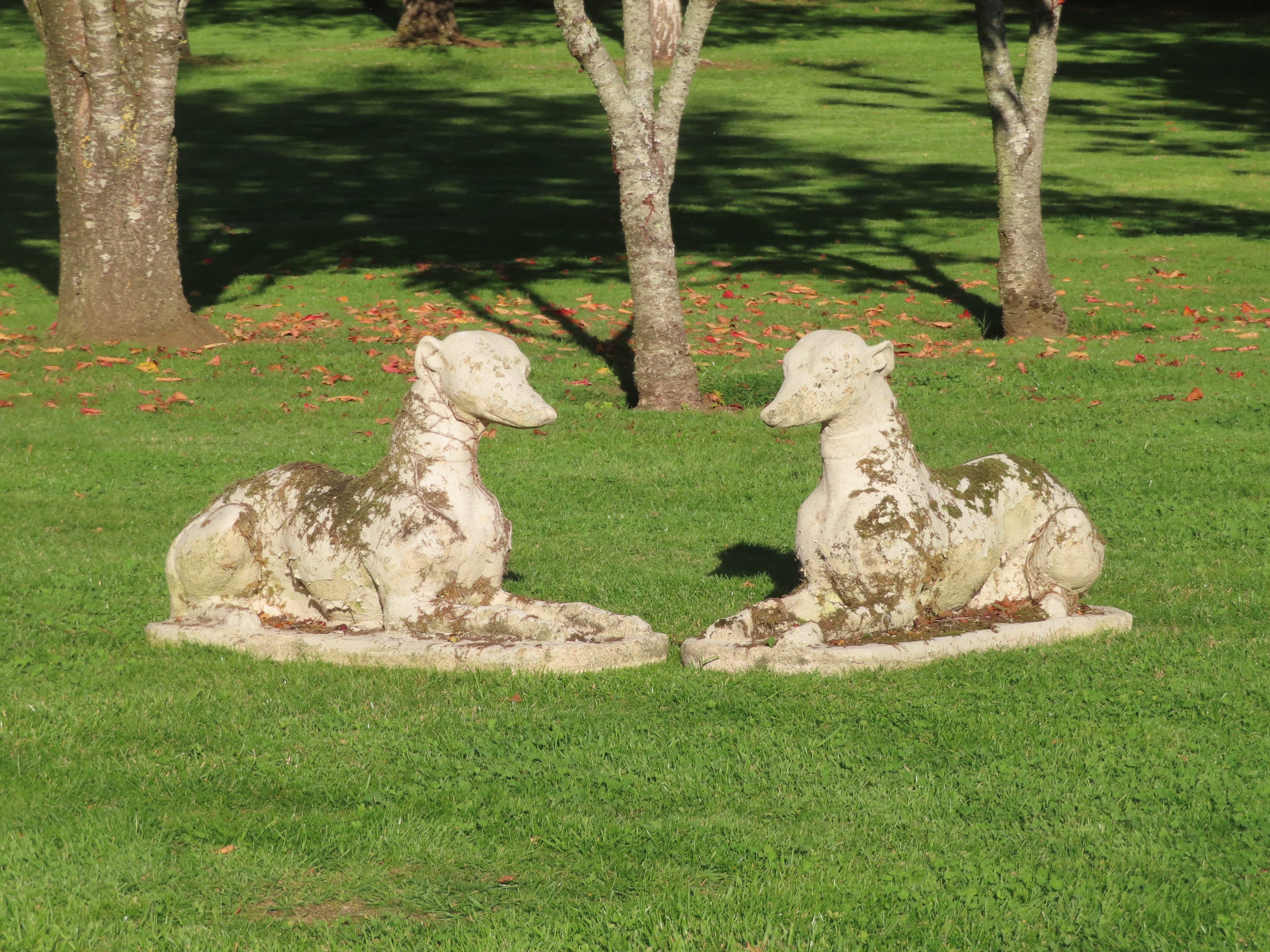 garden-antiques-statues-of-dogs